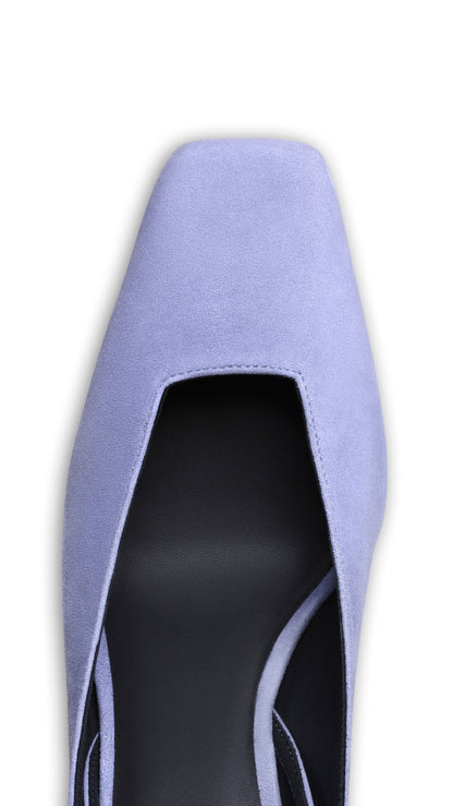 Alaïa Wave Wedge Pumps In Suede