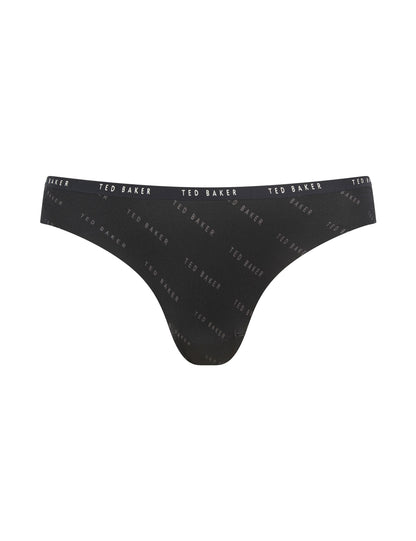 Ted Baker Mila 3Pack Branded Noshow Bikini Briefs Women's