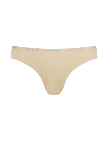 Ted Baker Mila 3Pack Branded Noshow Bikini Briefs Women's