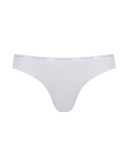 Ted Baker Mila 3Pack Branded Noshow Bikini Briefs Women's
