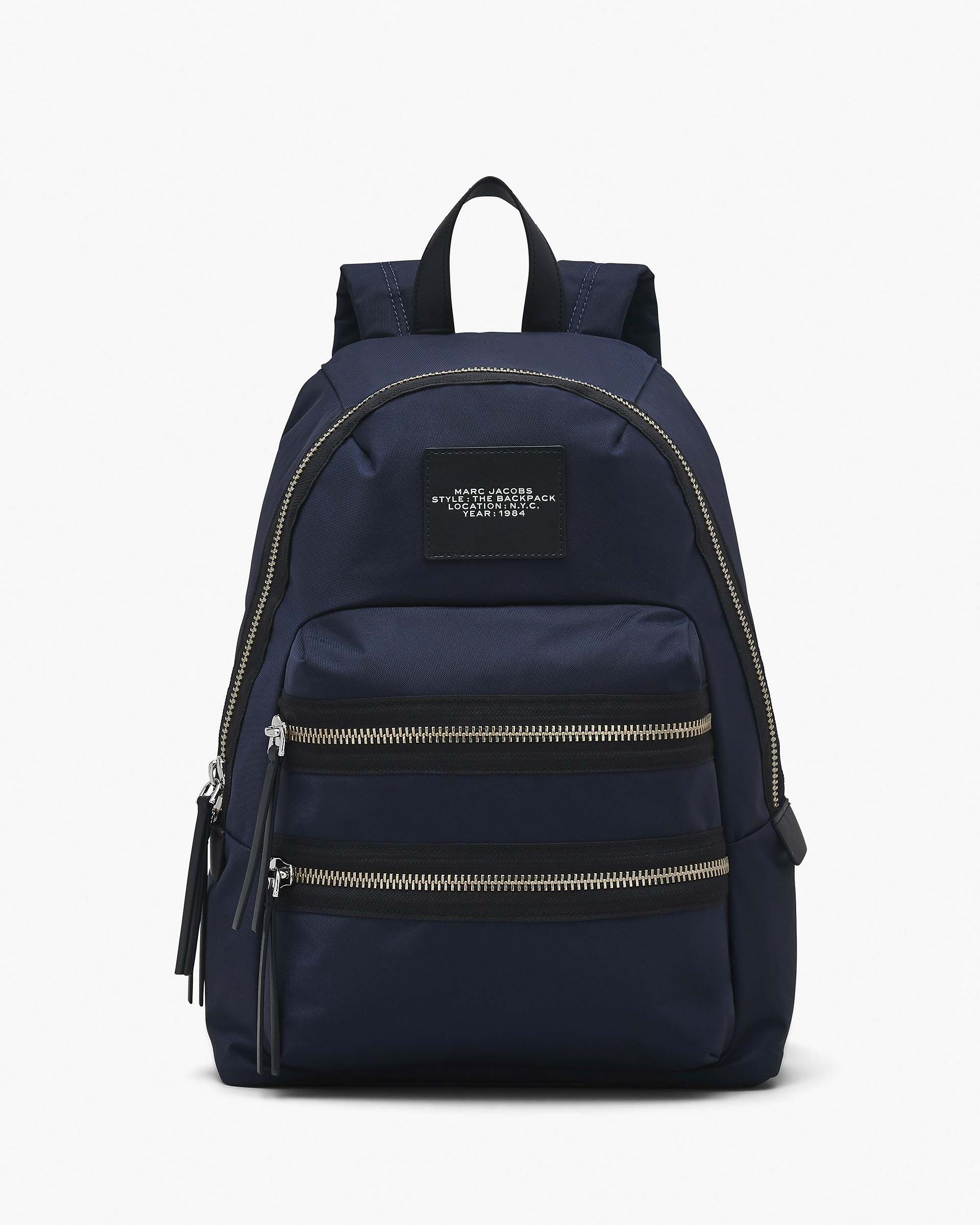 Marc Jacobs Marc Jacobs The Biker Nylon Large Backpack Midnight Blue Midnight Blue