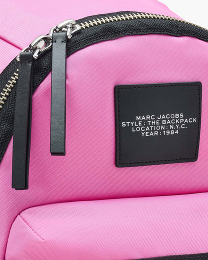 Marc Jacobs Marc Jacobs The Biker Nylon Large Backpack Bow Pink Bow Pink