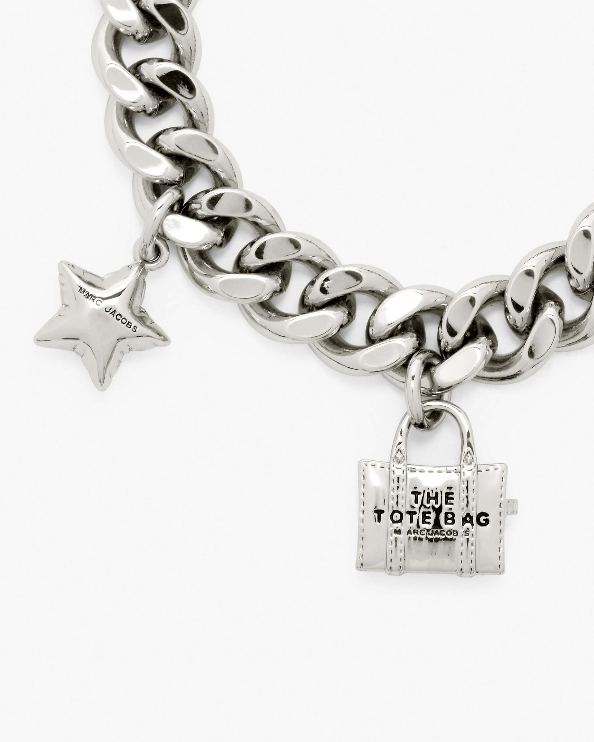 Marc Jacobs Marc Jacobs The Mini Icon Charm Bracelet Light Antique Silver Light Antique Silver
