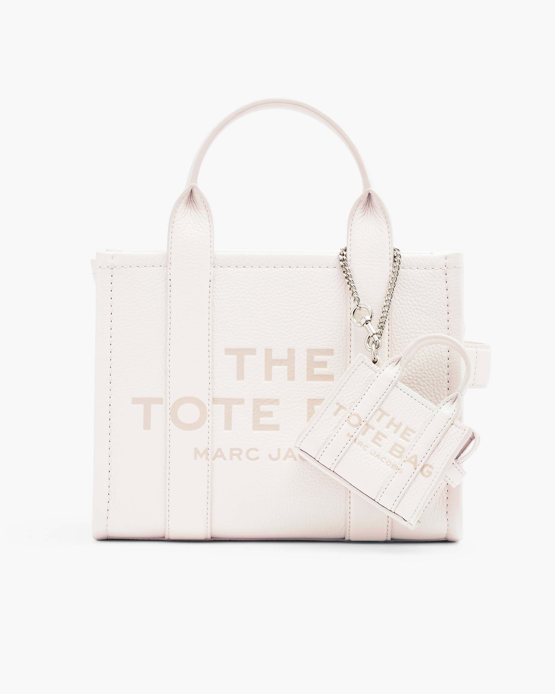 Marc Jacobs Marc Jacobs The Nano Tote Bag Charm Cotton/Silver Cotton/silver