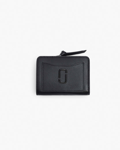 Marc Jacobs Marc Jacobs The Utility Snapshot DTM Mini Compact Wallet Black Black