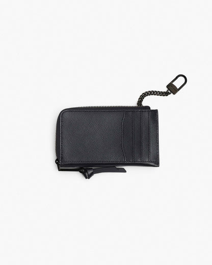 Marc Jacobs Marc Jacobs The Utility Snapshot DTM Top Zip Multi Wallet Black Black