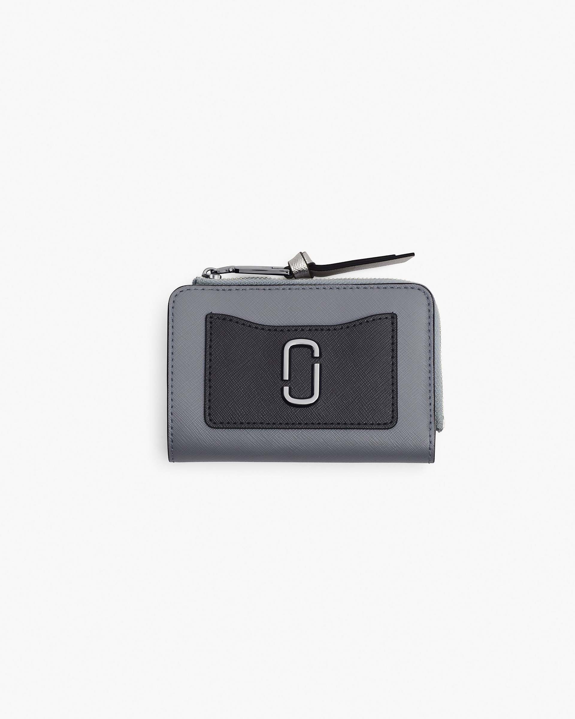 Marc Jacobs Marc Jacobs The Utility Snapshot Slim Bifold Wallet Wolf Grey Multi Wolf Grey Multi