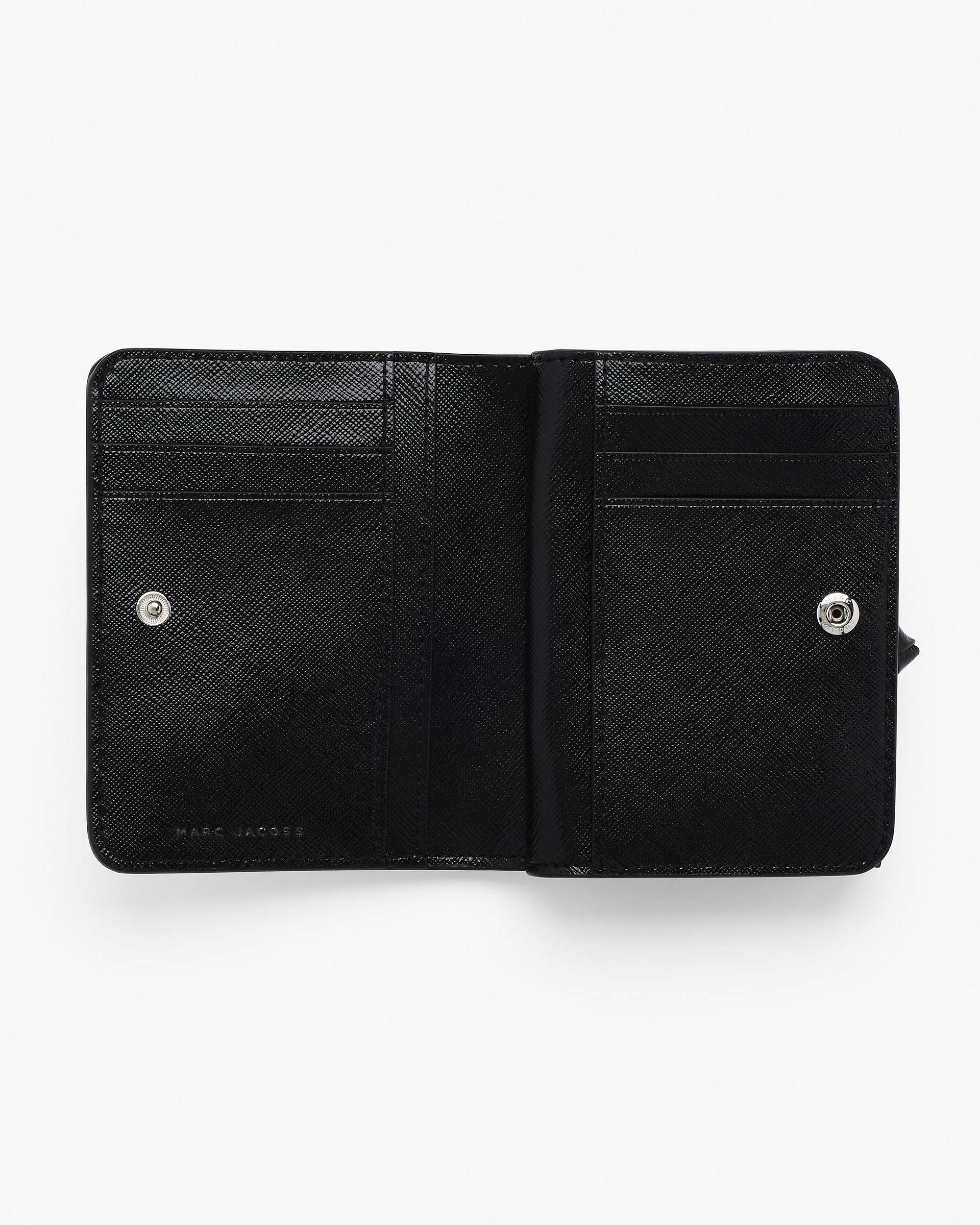 Marc Jacobs Marc Jacobs The Utility Snapshot Mini Compact Wallet Black/White Black/white