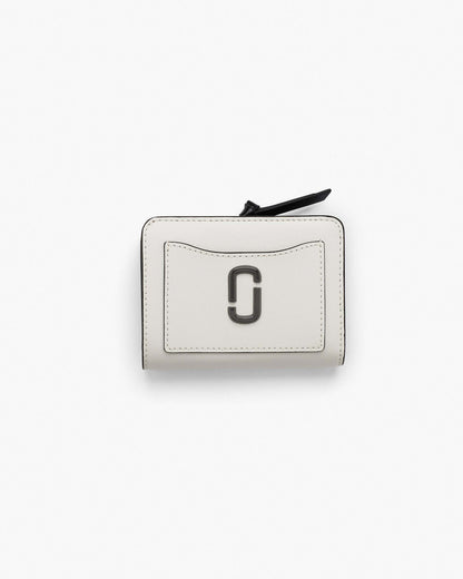 Marc Jacobs Marc Jacobs The Utility Snapshot Mini Compact Wallet Black/White Black/white