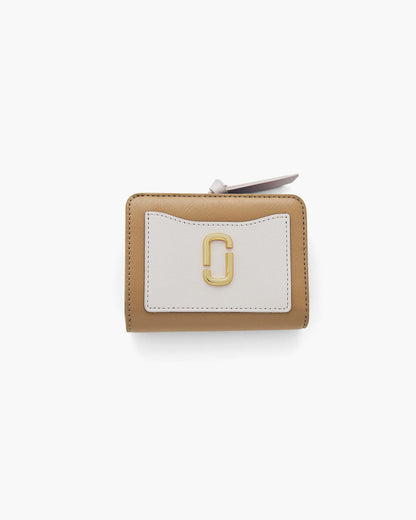 Marc Jacobs Marc Jacobs The Utility Snapshot Mini Compact Wallet Camel Multi Camel Multi