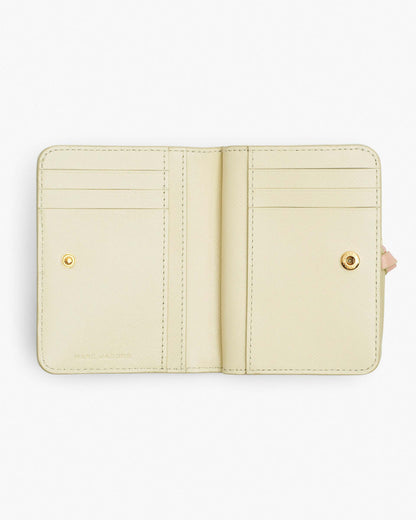 Marc Jacobs Marc Jacobs The Utility Snapshot Mini Compact Wallet Khaki Multi Khaki Multi