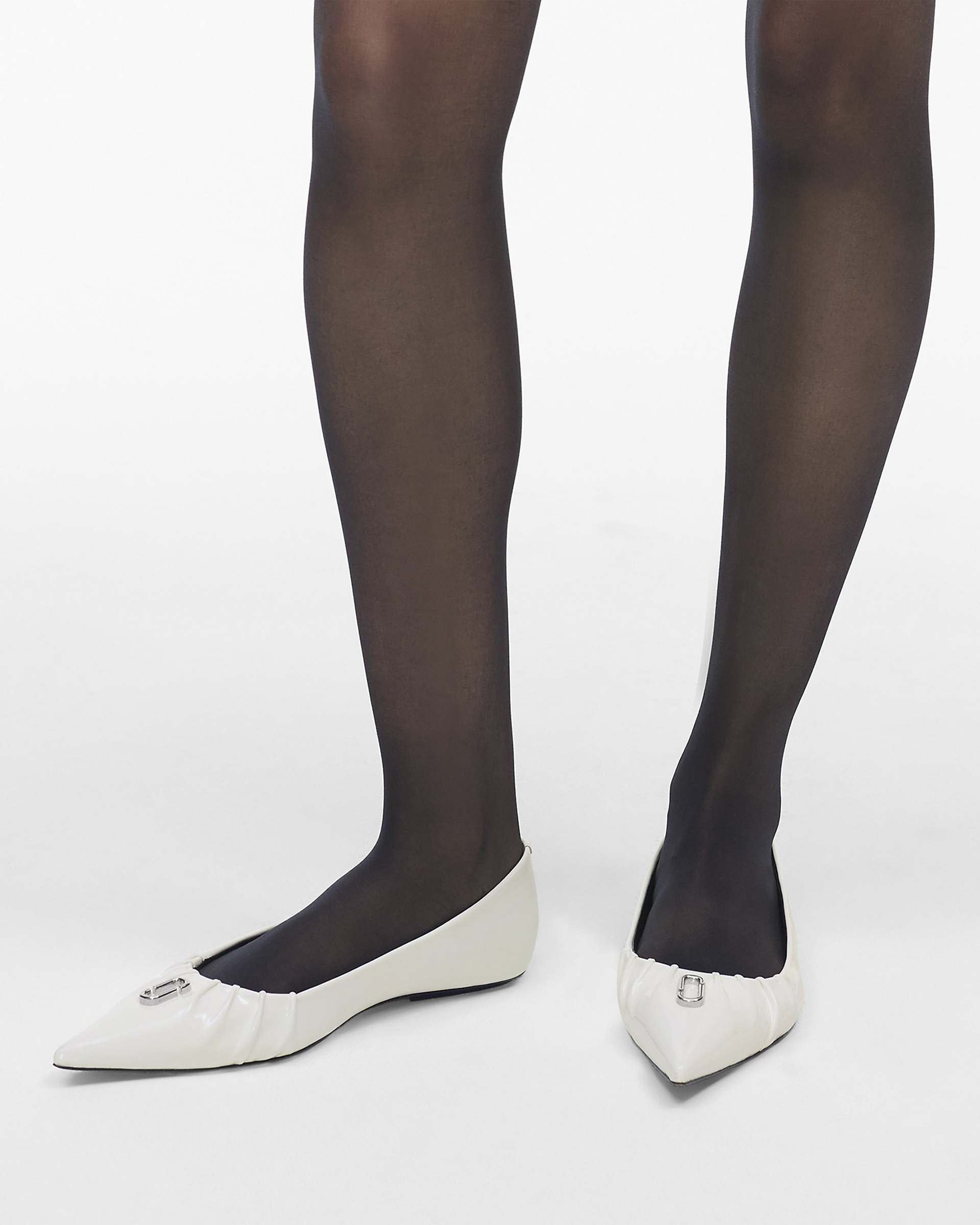 Marc Jacobs Marc Jacobs The Ali Ballerina White White