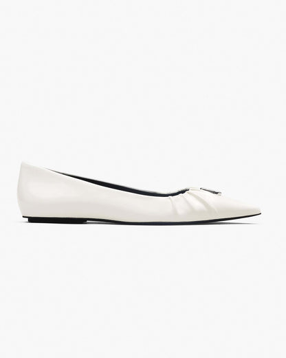 Marc Jacobs Marc Jacobs The Ali Ballerina White White