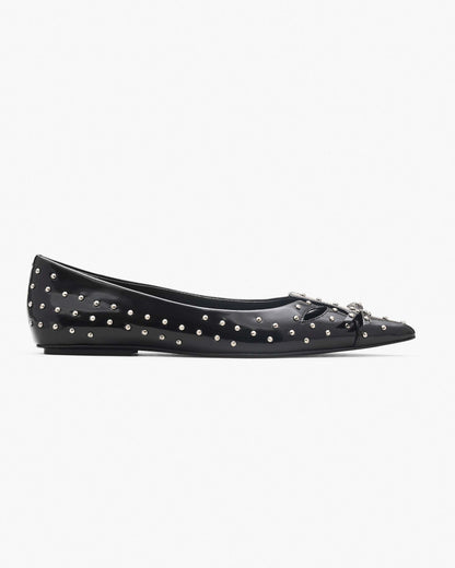 Marc Jacobs Marc Jacobs The Glam Studs Kat Ballerina Black Black