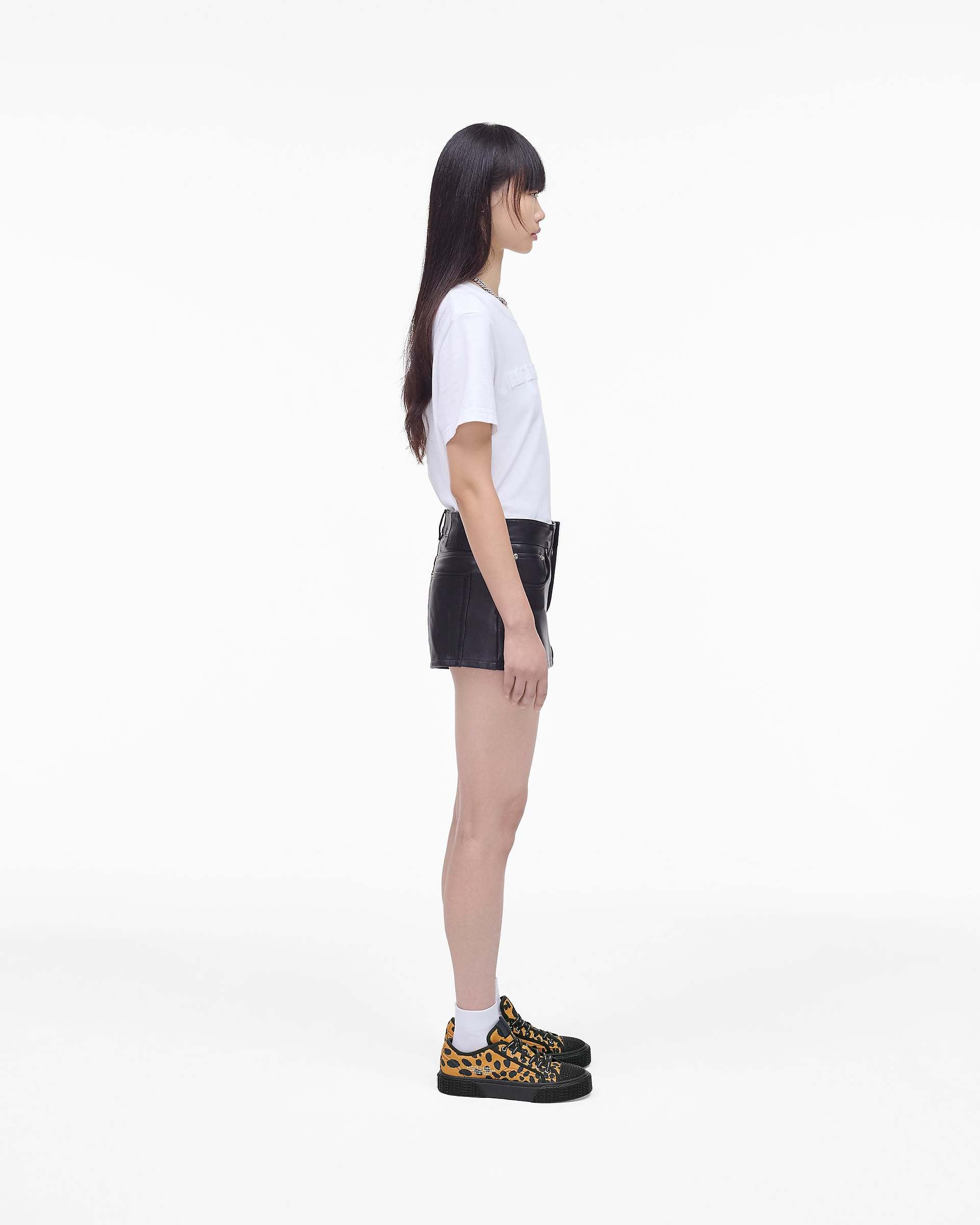 Marc Jacobs Marc Jacobs The Printed Canvas Sneaker Black Multi Black Multi