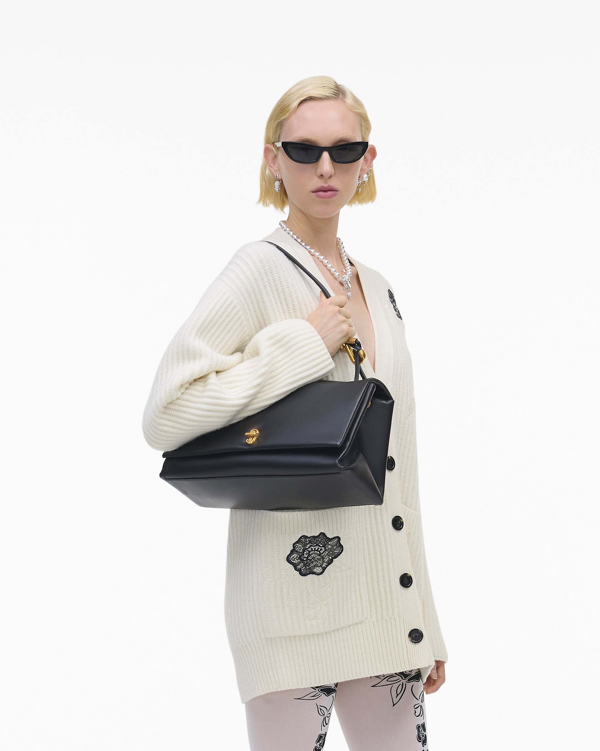 Marc Jacobs Marc Jacobs The Large Dual Bag Black Black