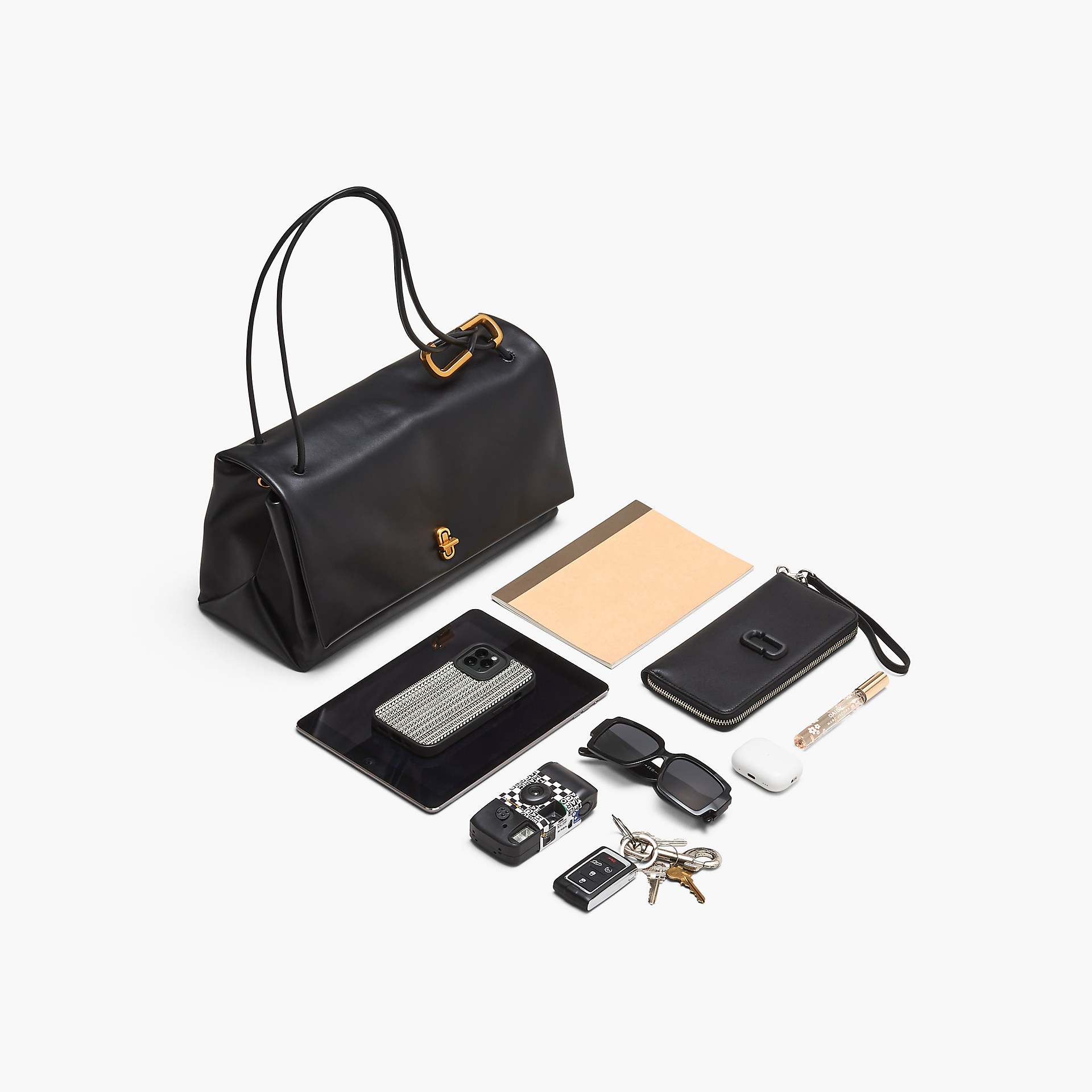 Marc Jacobs Marc Jacobs The Large Dual Bag Cloud White Cloud White