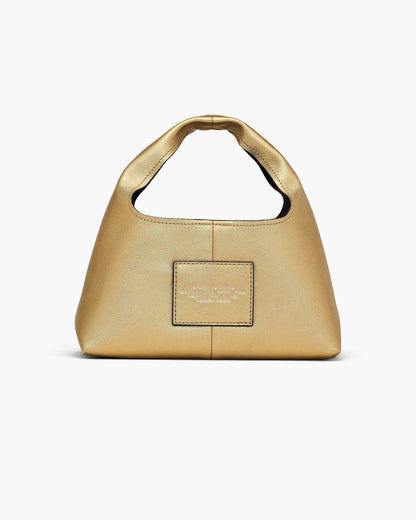 Marc Jacobs Marc Jacobs The Metallic Leather Mini Sack Bag Gold Gold