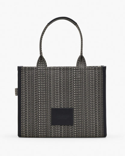 Marc Jacobs Marc Jacobs The Monogram Jacquard Large Tote Bag Beige Multi Beige Multi