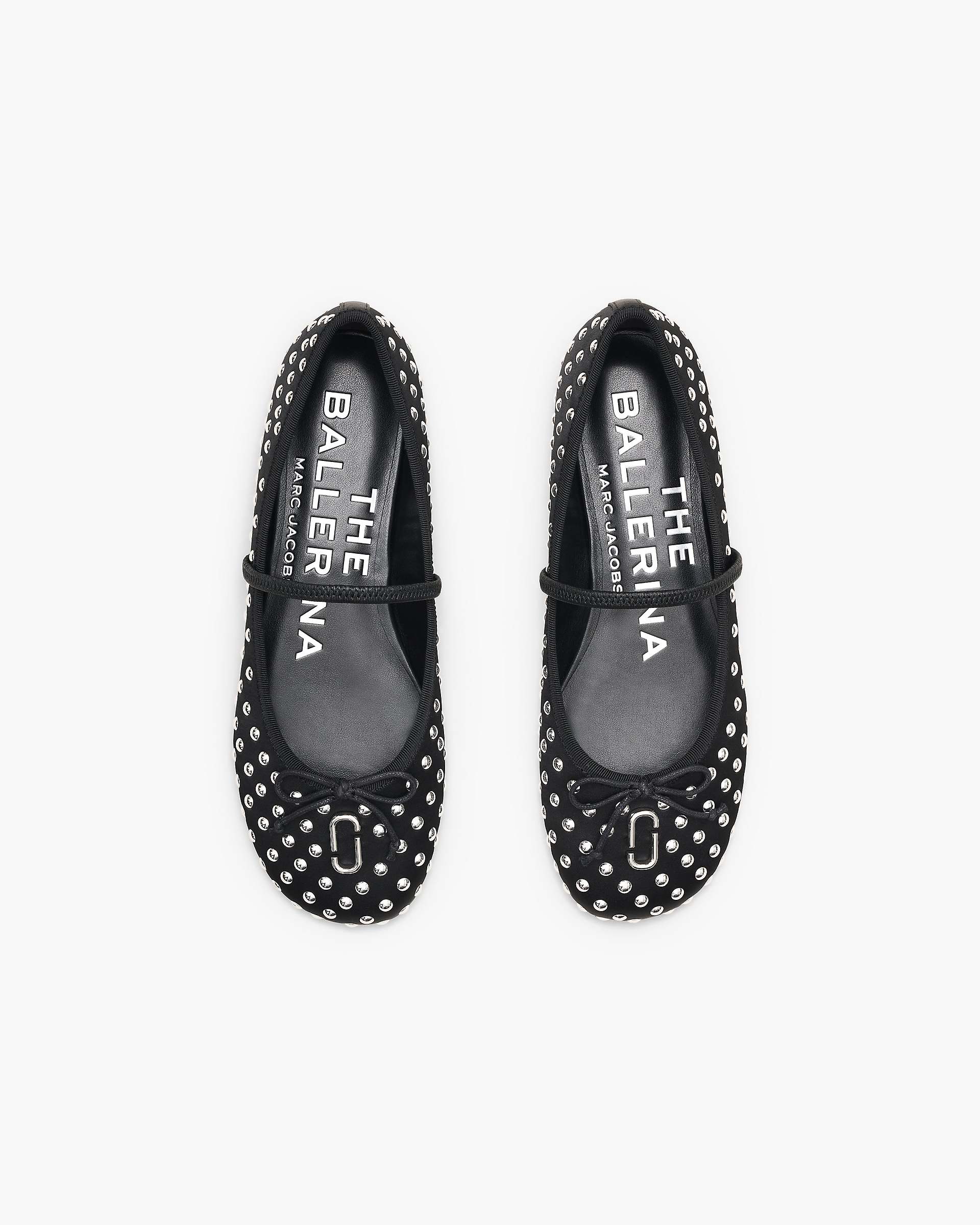 Marc Jacobs Marc Jacobs The Studded Sabrina Ballerina Black Multi Black Multi