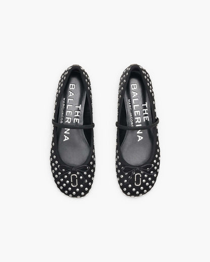 Marc Jacobs Marc Jacobs The Studded Sabrina Ballerina Black Multi Black Multi
