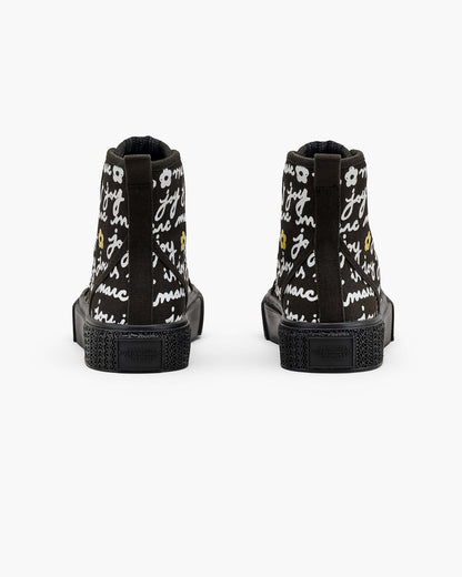 Marc Jacobs Marc Jacobs The Marc Is Joy Canvas Sneaker Black Multi Black Multi