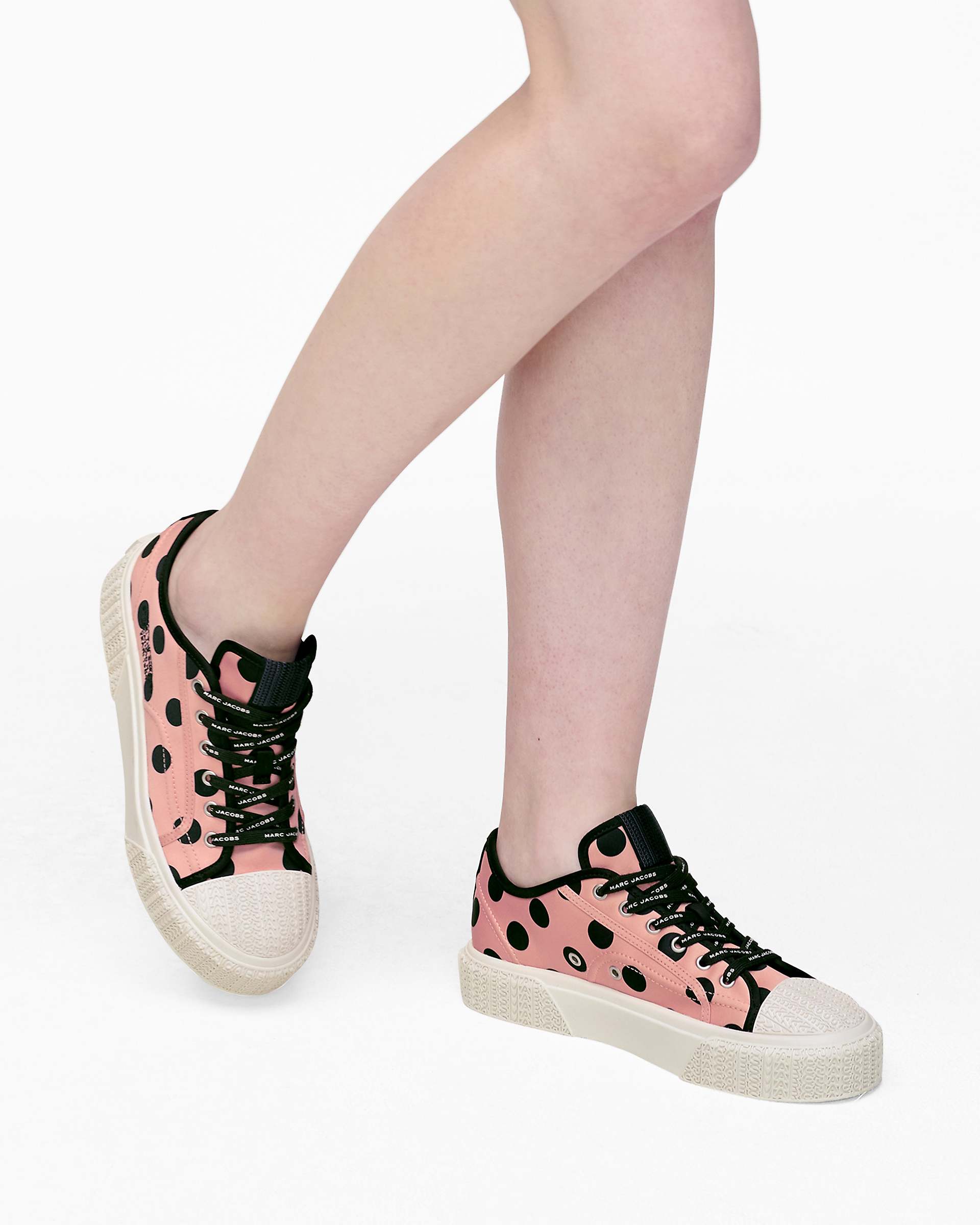 Marc Jacobs Marc Jacobs The Satin Dots Sneaker Peach Multi Peach Multi