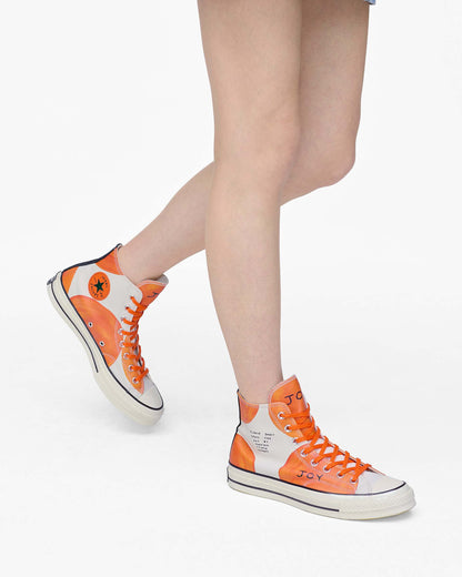 Marc Jacobs Marc Jacobs David Shrigley X Converse X Marc Jacobs Chuck 70 Orange Multi Orange Multi