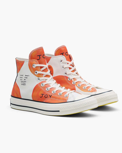 Marc Jacobs Marc Jacobs David Shrigley X Converse X Marc Jacobs Chuck 70 Orange Multi Orange Multi