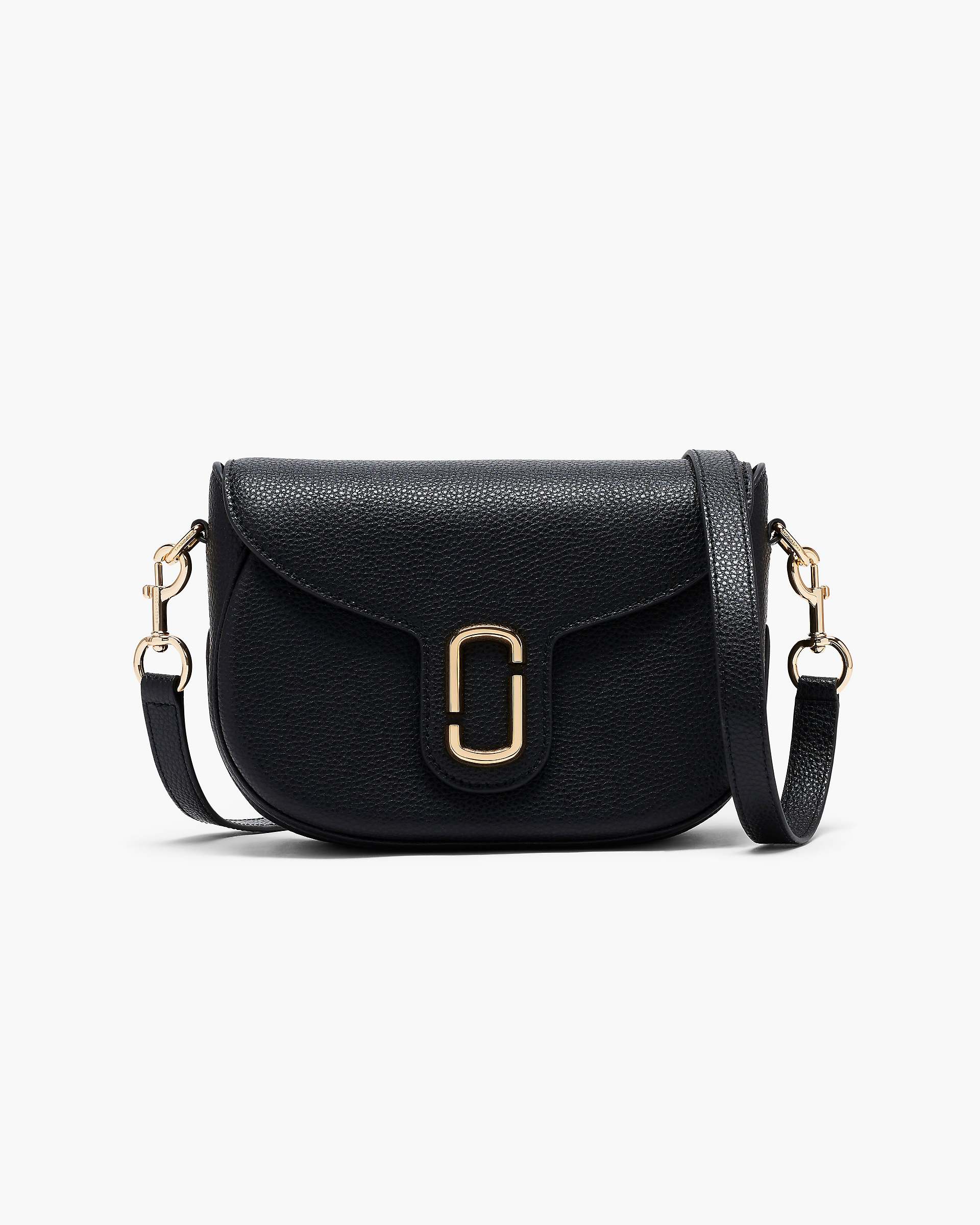 Marc Jacobs Marc Jacobs The Pebble Large Saddle Bag Black Black