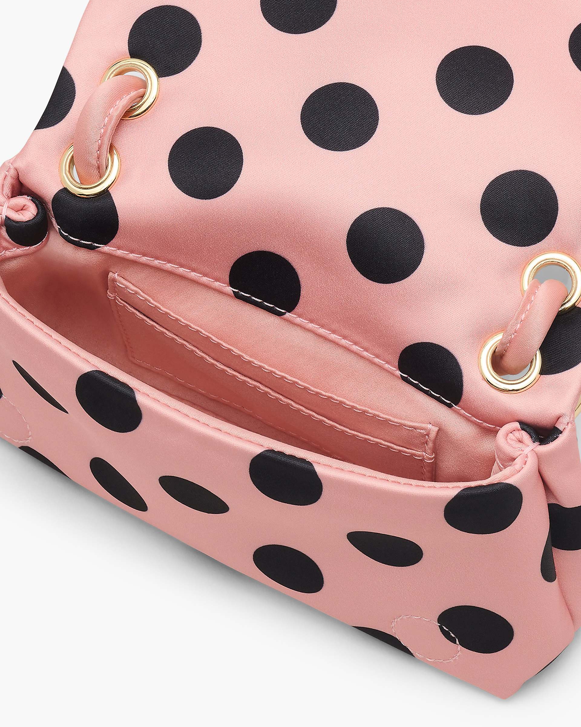 Marc Jacobs Marc Jacobs The Satin Dots Micro Dual Peach Multi Peach Multi