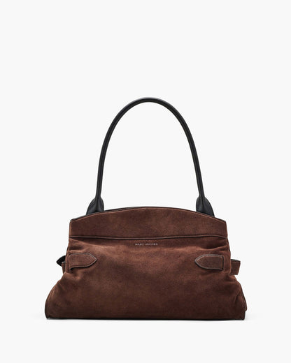 Marc Jacobs Marc Jacobs The Suede Dakota Satchel Dark Brown Dark Brown