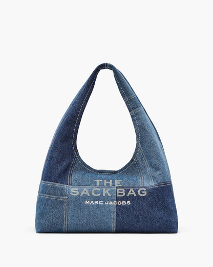 Marc Jacobs Marc Jacobs The Patchwork Denim Sack Bag Blue Denim Blue Denim