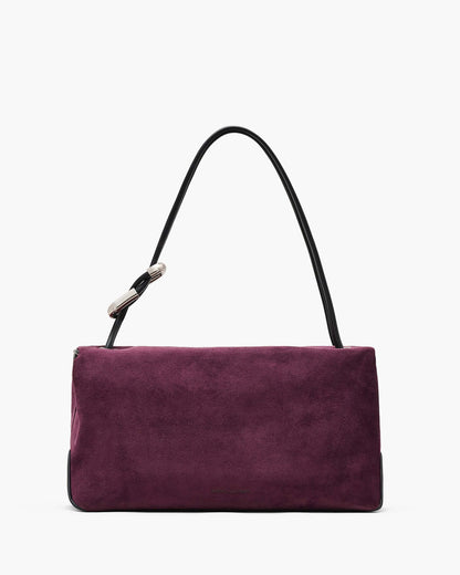 Marc Jacobs Marc Jacobs The Suede Large Dual Dark Plum Dark Plum