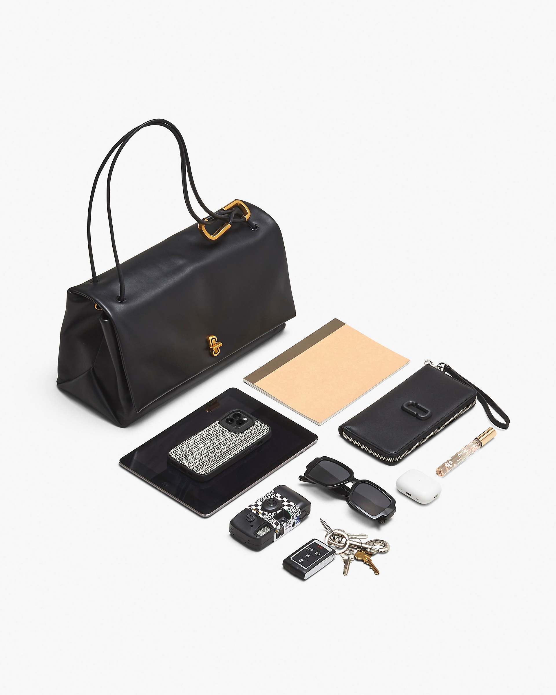 Marc Jacobs Marc Jacobs The Suede Large Dual Copper Copper