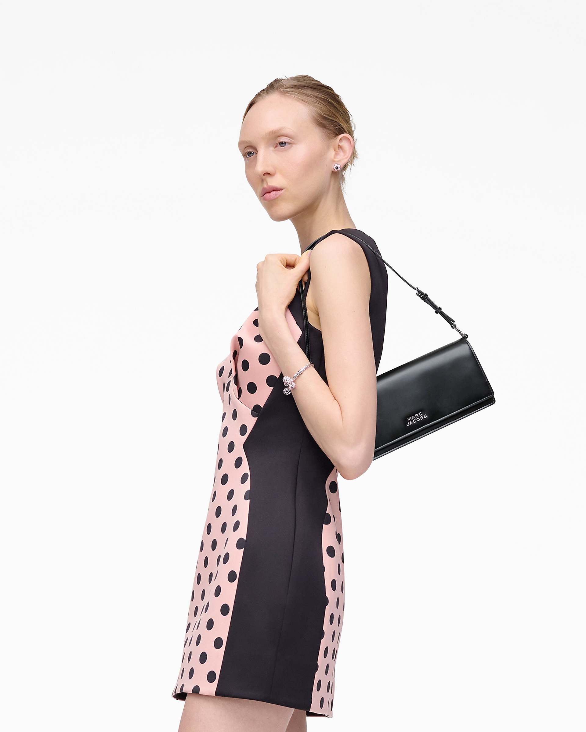 Marc Jacobs Marc Jacobs The Glam Mirror Shoulder Bag Black Black