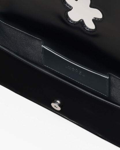 Marc Jacobs Marc Jacobs The Glam Mirror Shoulder Bag Black Black