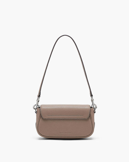 Marc Jacobs Marc Jacobs The Pebble Clover Shoulder Bag Cement Cement