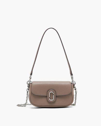 Marc Jacobs Marc Jacobs The Pebble Clover Shoulder Bag Cement Cement