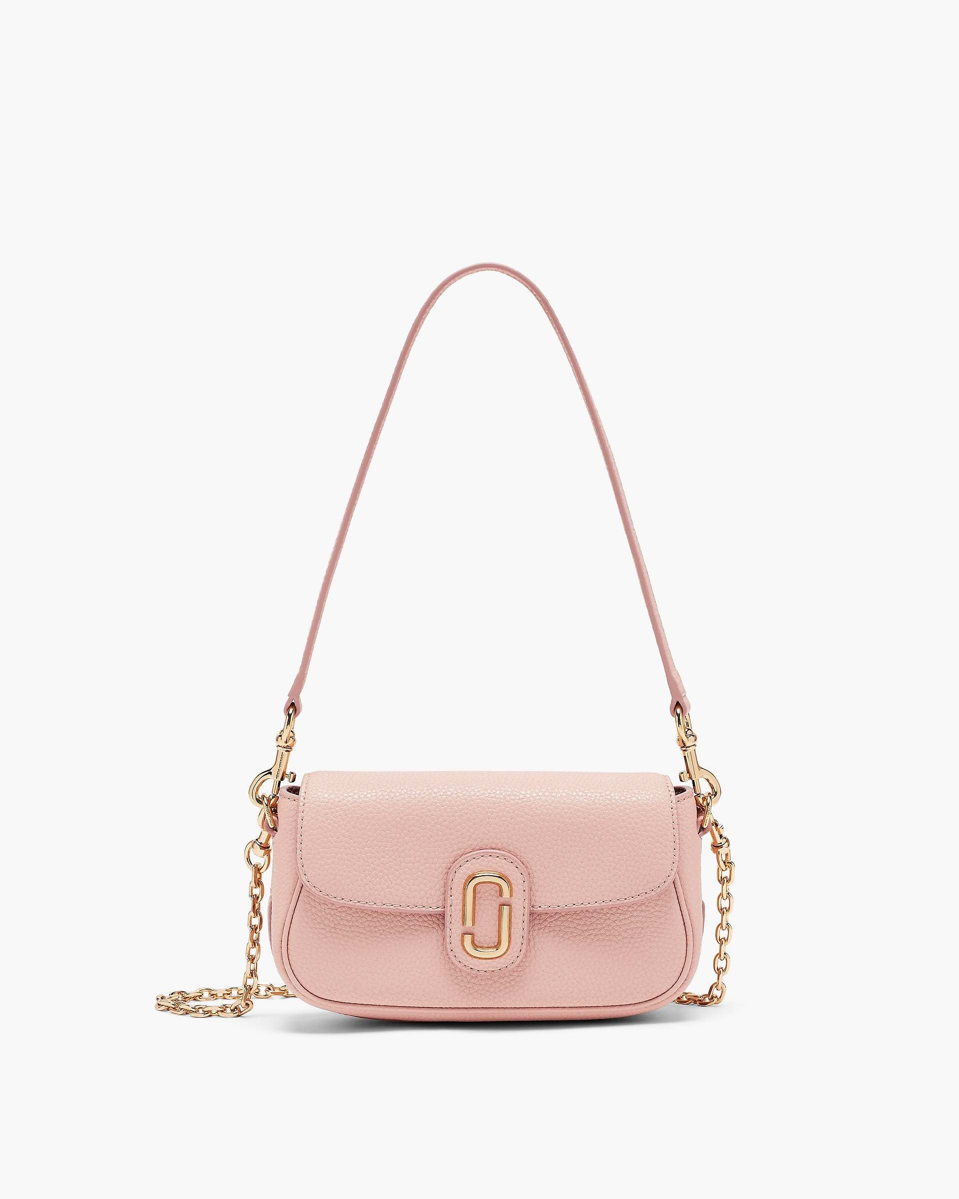 Marc Jacobs Marc Jacobs The Pebble Clover Shoulder Bag Rose Rose