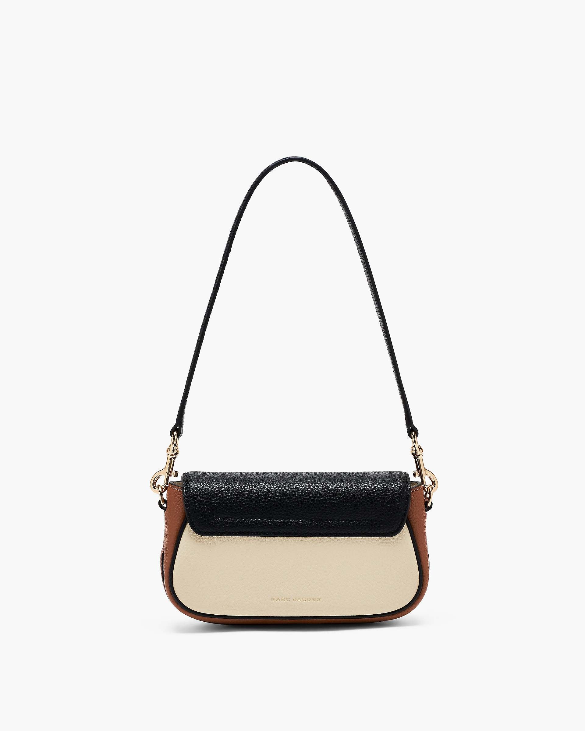 Marc Jacobs Marc Jacobs The Colorblock Pebble Clover Shoulder Bag Cloud White Multi Cloud White Multi