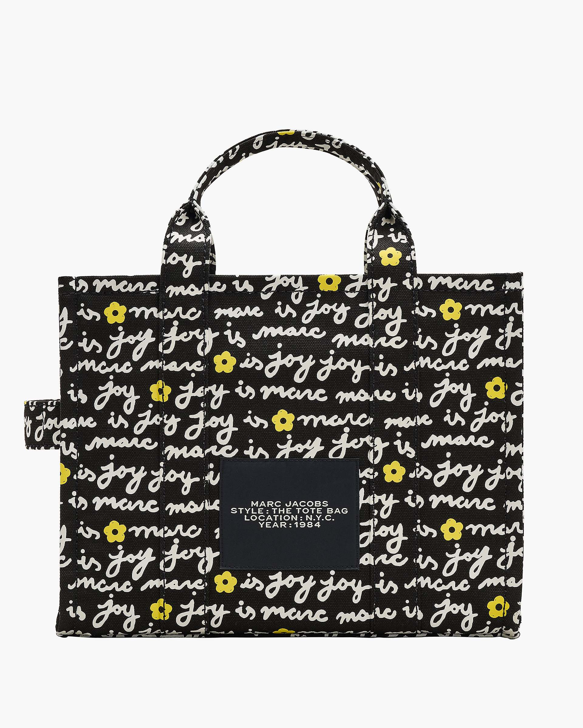 Marc Jacobs Marc Jacobs The Joy Canvas Medium Tote Bag Black Multi Black Multi