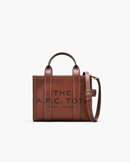 Marc Jacobs Marc Jacobs The A.P.C. X Marc Jacobs Leather Small Tote Bag Hazelnut Hazelnut