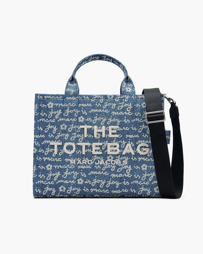Marc Jacobs Marc Jacobs The Joy Denim Medium Tote Bag Indigo Multi Indigo Multi