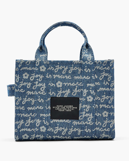 Marc Jacobs Marc Jacobs The Joy Denim Small Tote Bag Indigo Multi Indigo Multi