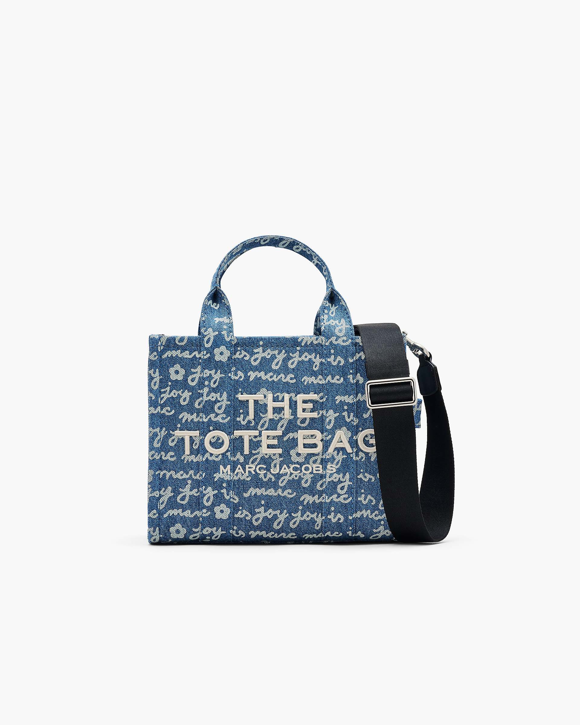 Marc Jacobs Marc Jacobs The Joy Denim Small Tote Bag Indigo Multi Indigo Multi