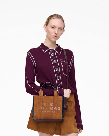 Marc Jacobs Marc Jacobs The Suede Small Tote Bag Copper Copper