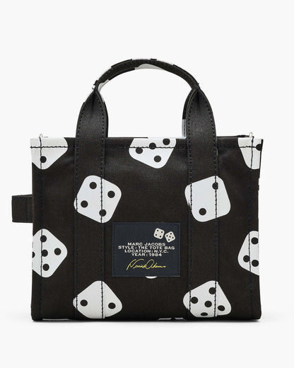 Marc Jacobs Marc Jacobs Derrick Adams X Marc Jacobs Canvas Small Tote Bag Black/White Black/white