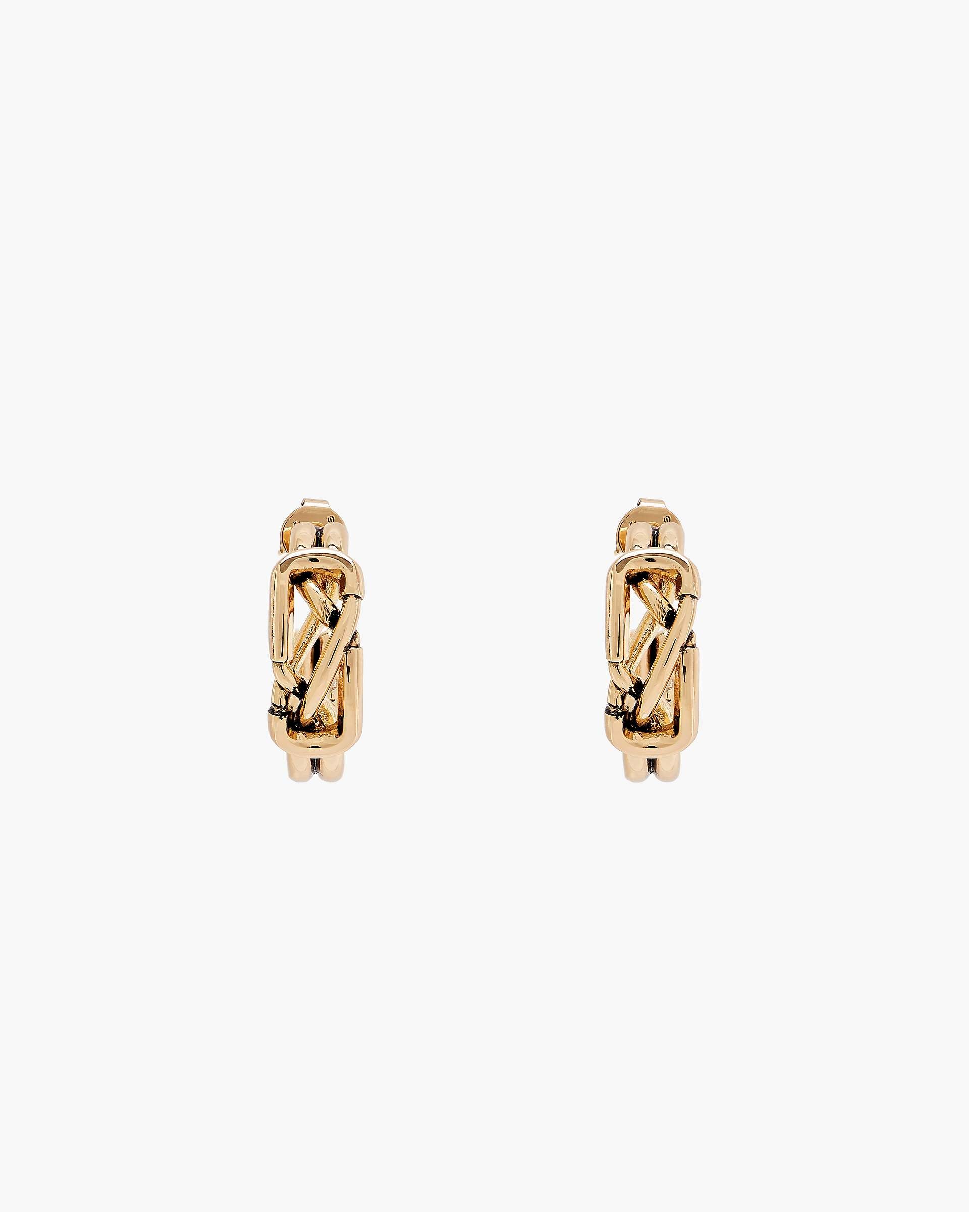 Marc Jacobs Marc Jacobs The Dual Hoop Earrings Gold Gold
