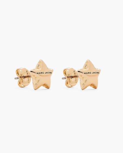 Marc Jacobs Marc Jacobs The Star Balloon Stud Earrings Light Antique Gold Light Antique Gold